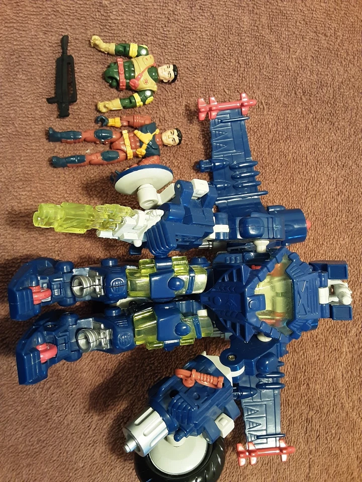 Marco electrónico ExoSquad JT Marsh Ariel Attack Playmates Exo Squad Mech de colección 1993 EE. UU. Foto 2 de 4