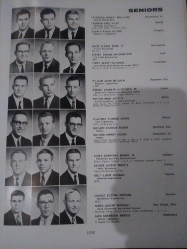 1964 North Carolina STATE of University of NC AGROMECK Annual Yearbook WOLFPACK - Picture 6 of 12