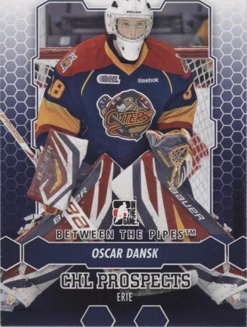 2012-13 In the Game Between the Pipes - Oscar Dansk #17 - 1 of 1