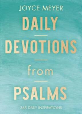 Daily Devotions from Psalms: 365 Daily Inspirations - Hardcover - GOOD