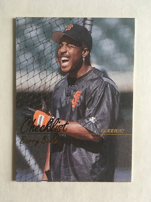 バーリーボンズ Barry Bonds Fleer Ultra Top Glove 1993 Card #7 Pittsburgh