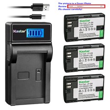 Kastar LCD Charger Battery for Canon LP-E6 LP-E6N LC-E6E Canon EOS 5D Mark II