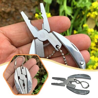 Mini Camping Outdoor Multi Tool Folding Screwdriver Plier Pocket Tool 2024