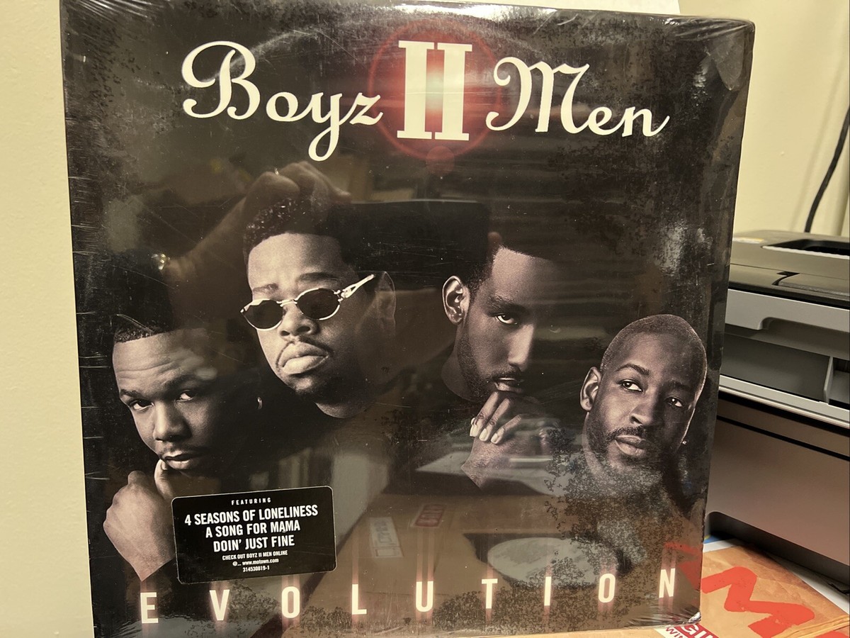 Boyz II Men Evolution 2 LP set 1997 motown 3145308191 hype ad