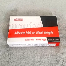 180pcs Tire Balance Wheel Weight Stick-On Adhesive 1/2 oz (.50) pcs BIG BOX