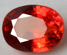 Certified Natural 5.45 Ct Tanzania Orange Tanzanite 11x9 mm Oval Unheated Gems