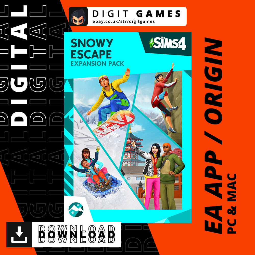 The Sims 4 Expansion Packs / EA App, Origin Key / PC & Mac Game - Digital