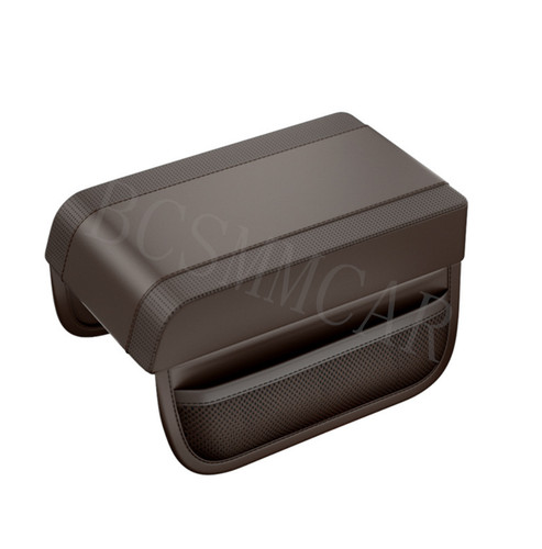 Universal PU Leather Armrest Cushion Cover For Center Console – Black, Easy Install
