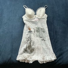 Victoria's Secret White Lace Chemise