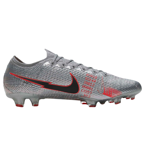 Nike Mercurial Vapor 13 Elite FG Metallic Grey Crimson for Nike Mercurial Vapor 13 Elite FG Metallic Grey Crimson for