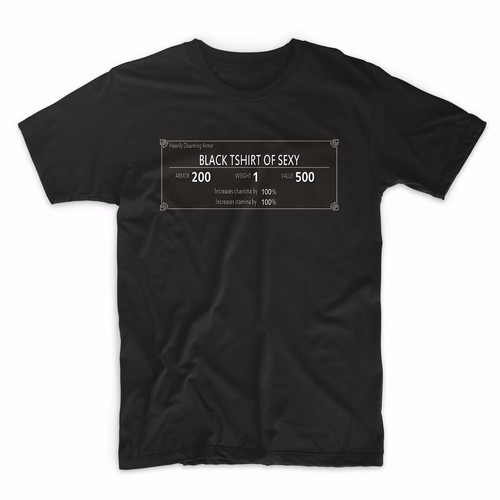 Skyrim t-shirt of sexy!!! t-shirt - Picture 2 of 2