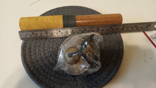 SINGING BOWL 10" (250 mm.) A# note - 120 Hz, Fa - 360 Hz. EF - 697 Hz. 1755gr. - Picture 9 of 11
