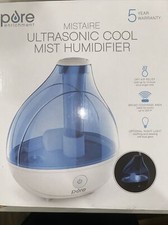 Pure Enrichment  MistAire  Silver Ultrasonic Cool Mist Humidifier