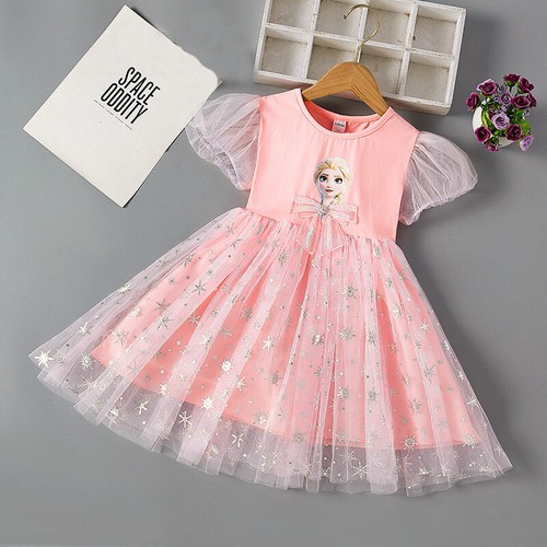 2023 Summer Girls Dresses Cartoon Fashion Princess Toddler Cute Costumes Party - Bild 14 von 29