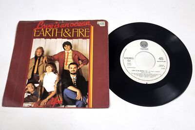 Earth & Fire   Love Is An Ocean   7'' Vinyl Single   Nahezu Mint