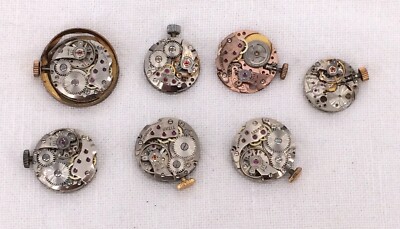 LOT Lote Felsa For Parts Piezas Titan Duward Geneve Repuesto Recambio Watch