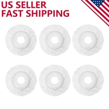 6x Replacement Microfiber Mop Head Easy Clean Wring Refill For O-Cedar Spin Mop