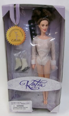 Playmates Ice Skating Fashion Doll Ekaterina Katia Gordeeva MIB 1997