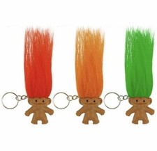Troll Keyring Pencil Topper Pick your Trolls hair colour