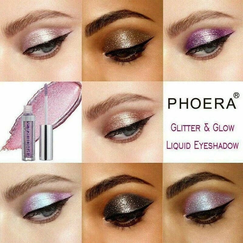 PHOERA® Magnificent Metals Eyeshadow Glitter And Glow Liquid Metallic Eye Shadow - Image 2 of 4