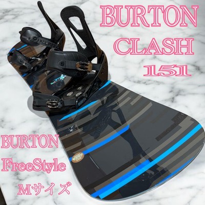 極美品 BURTON CLASH 151 × BURTON CUSTOM M