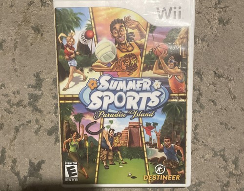 Summer Sports: Paradise Island - (Nintendo Wii, 2007) Complete TESTED - Picture 2 of 3