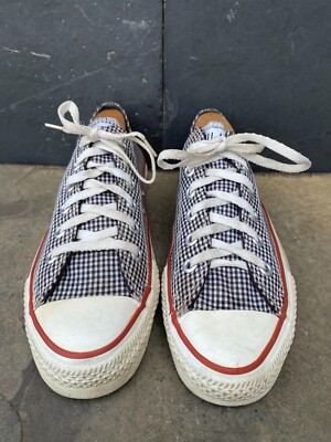 シューズ Converse made-in-usa Vintage checkered Converse All Star Chuck Made USA Mens Low