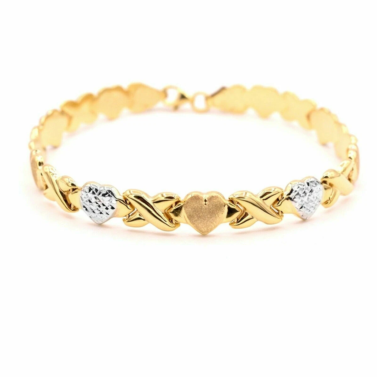 Hearts and kisses bracelet sale