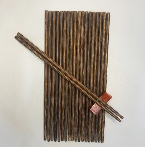 10 Pairs Wooden Chopsticks, The Precious Cooking Gift from Natural of Vietnam - Picture 2 of 9