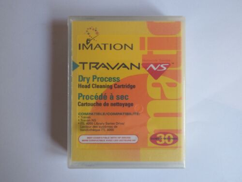 Imation Travan NS Dry Process Cleaning Tape/Cartridge 30 Cleans NEW - Picture 1 of 2