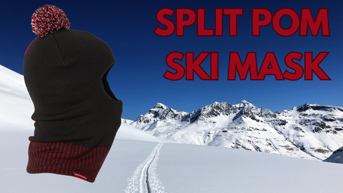 Sprayground SPLIT POM SKI MASK Limited Edition 1 Size Fits All Keeps you Warm - Picture 4 of 6