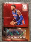 ANDRE DRUMMOND 2015 Panini Donruss AUTO ELITE SIGNATURES RED #/25 Pistons