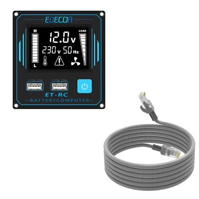 Mando a distancia 12V/24V ET-RC PARA EDECOA inversor con conector ET-RC Only (4M)