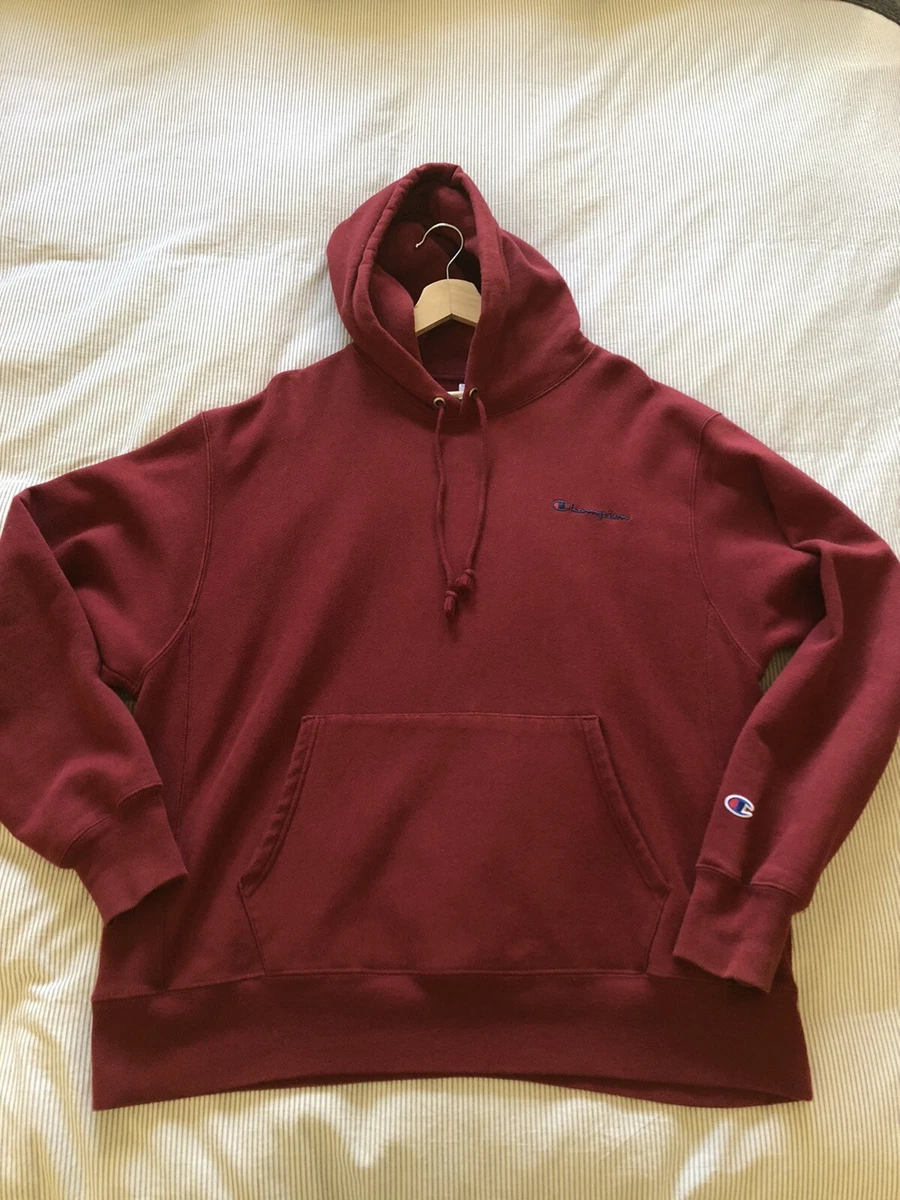 flydende stemning Bemærkelsesværdig Champion Reverse Weave Hoodie Pacsun Exclusive Mini Script Size XL | eBay