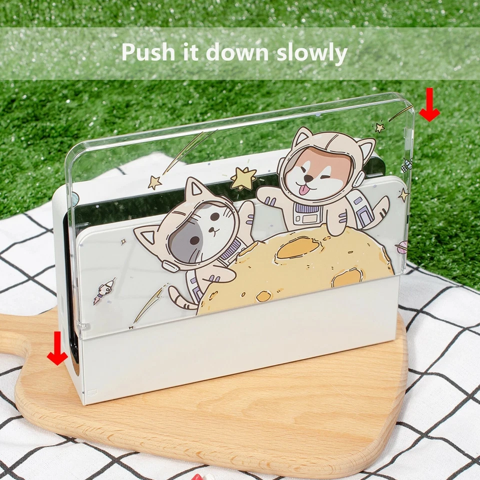 For Nintendo Switch TV Dock Station Case Hard Protective Shell Dock Cover - Image 4 of 4