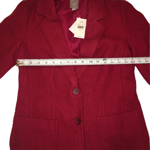 NEW RTLS $119 J.JILL SUIT BLAZER JACKET SZ XS - Picture 6 of 9