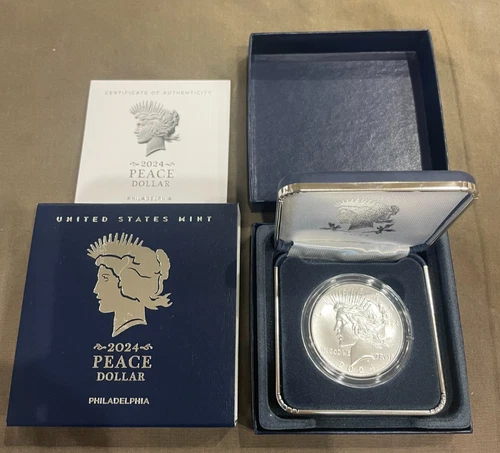2024 PEACE DOLLAR BU IN OGP!!!