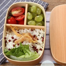 Contenitore per  in Legno  Bento Boxes Picnic Camping  Food Container