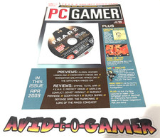 PC Gamer Demo Disc & Index Card / FEAR 2 / Defense Grid  / Apr 2009