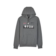 Fox Racing Fox x Honda Pullover Hoodie Soft Warm Fleece Heather Graphite Grey