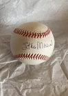 Stan Musial Autographed NL White Baseball.  Stan The Man!