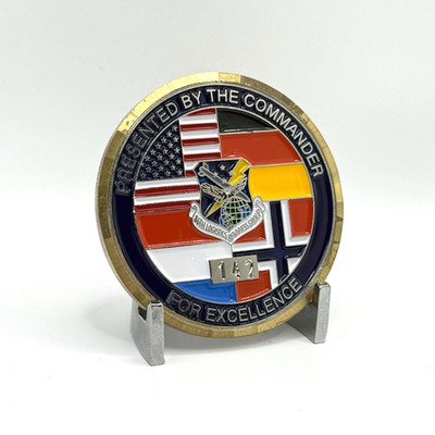 CHALLENGE COIN - Commander 86th Materiel Maintenance Squadron Ramstein Germany