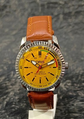 ORIS Vintage Hand Wind Mechanical Watch FHF ST96 17 Jewels Swiss Made