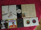 PAUL McCARTNEY - VINYL LP ALBUM - PIPES OF PEACE + 5 SINGLE 45's BUNDLE