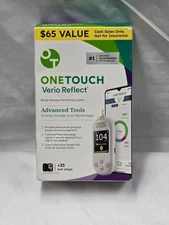 One Touch Verio Reflect Blood Glucose Meter (EXP: 12/2029)