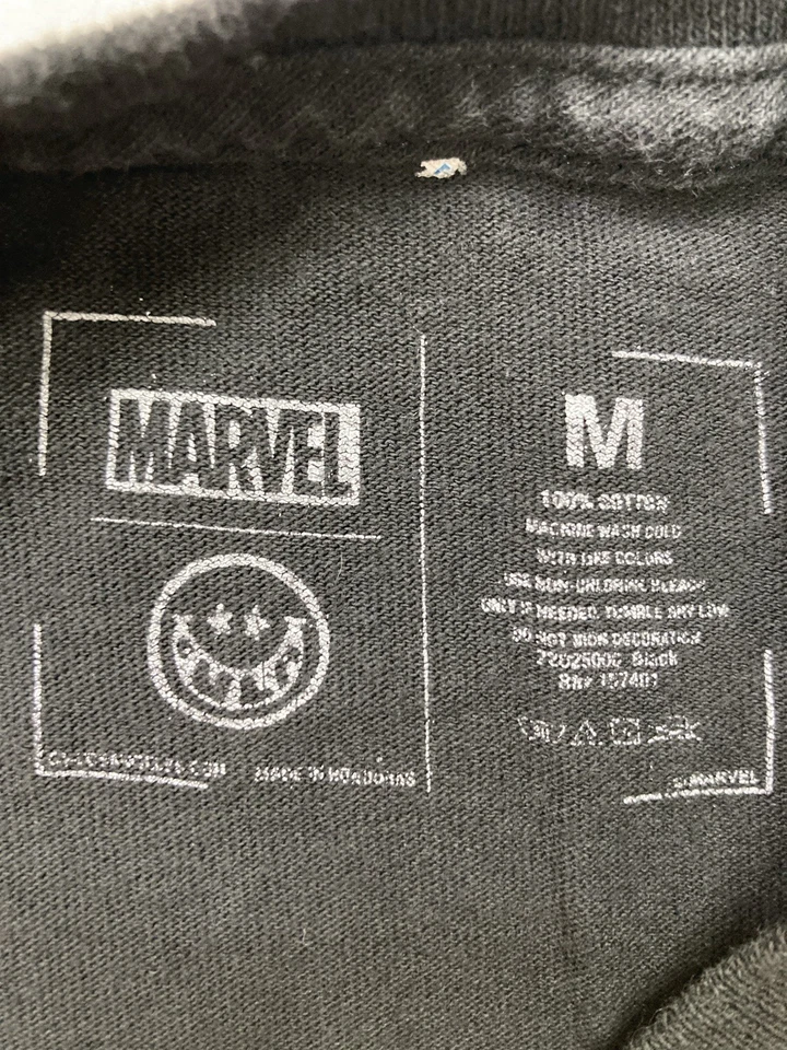 Marvel CVLA Storm Power Graphic T-shirt Women Medium Black Movie - Image 4 of 4