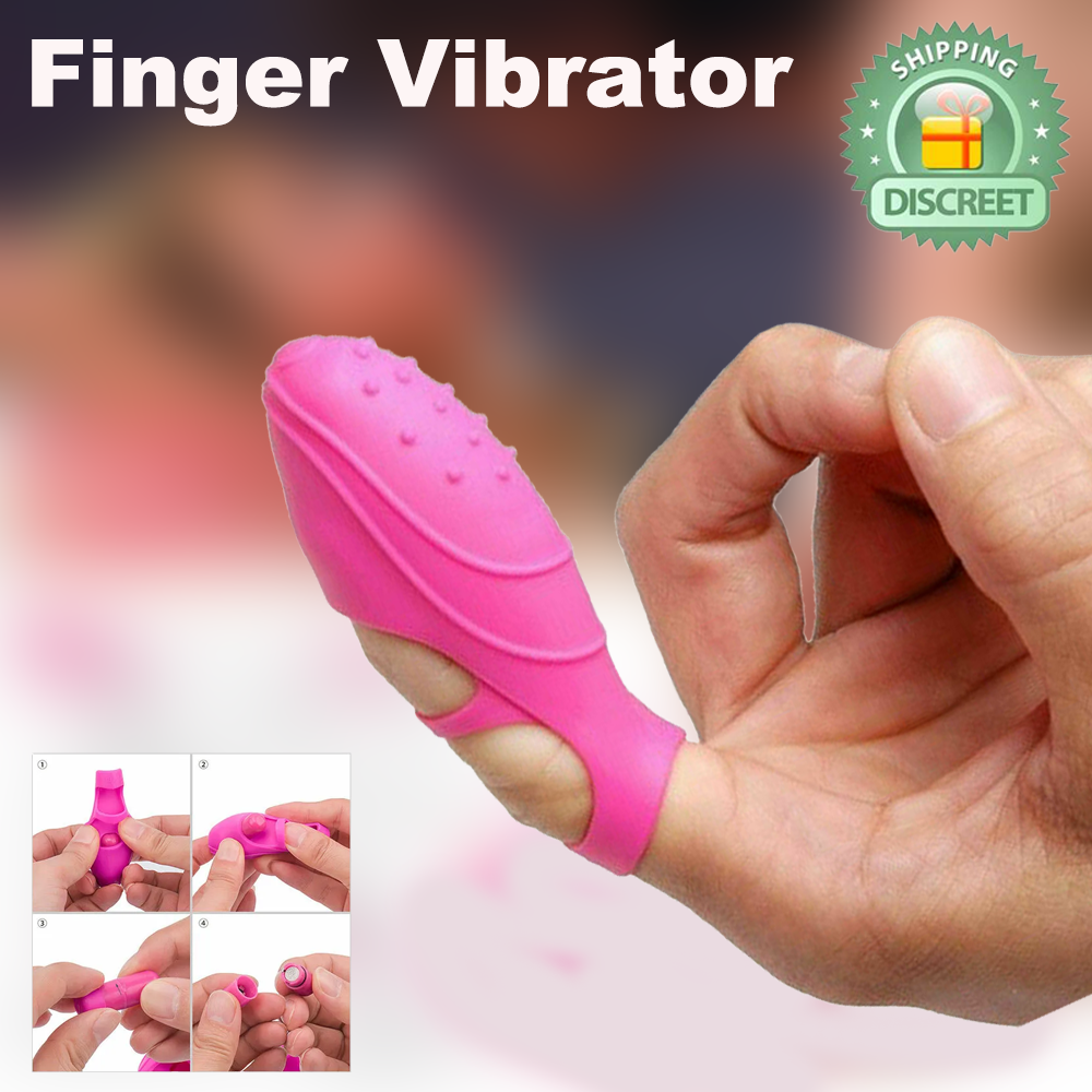 Mini Finger Vibrator Woman Clitoral Massager G-Spot Stimulator Sex Toy for  Adult