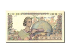[#53305] Banknote, France, 10,000 Francs, 10 000 F 1945-1956 ''Génie Français'',