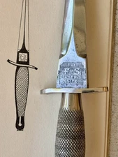 Original Fairbairn Sykes First Pattern Commando Fighting Knife Wilkinson Sword