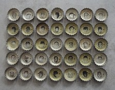1967 Coke MLB National Bottle Caps Complete Set Of 35 Mays Aaron Rose Banks
